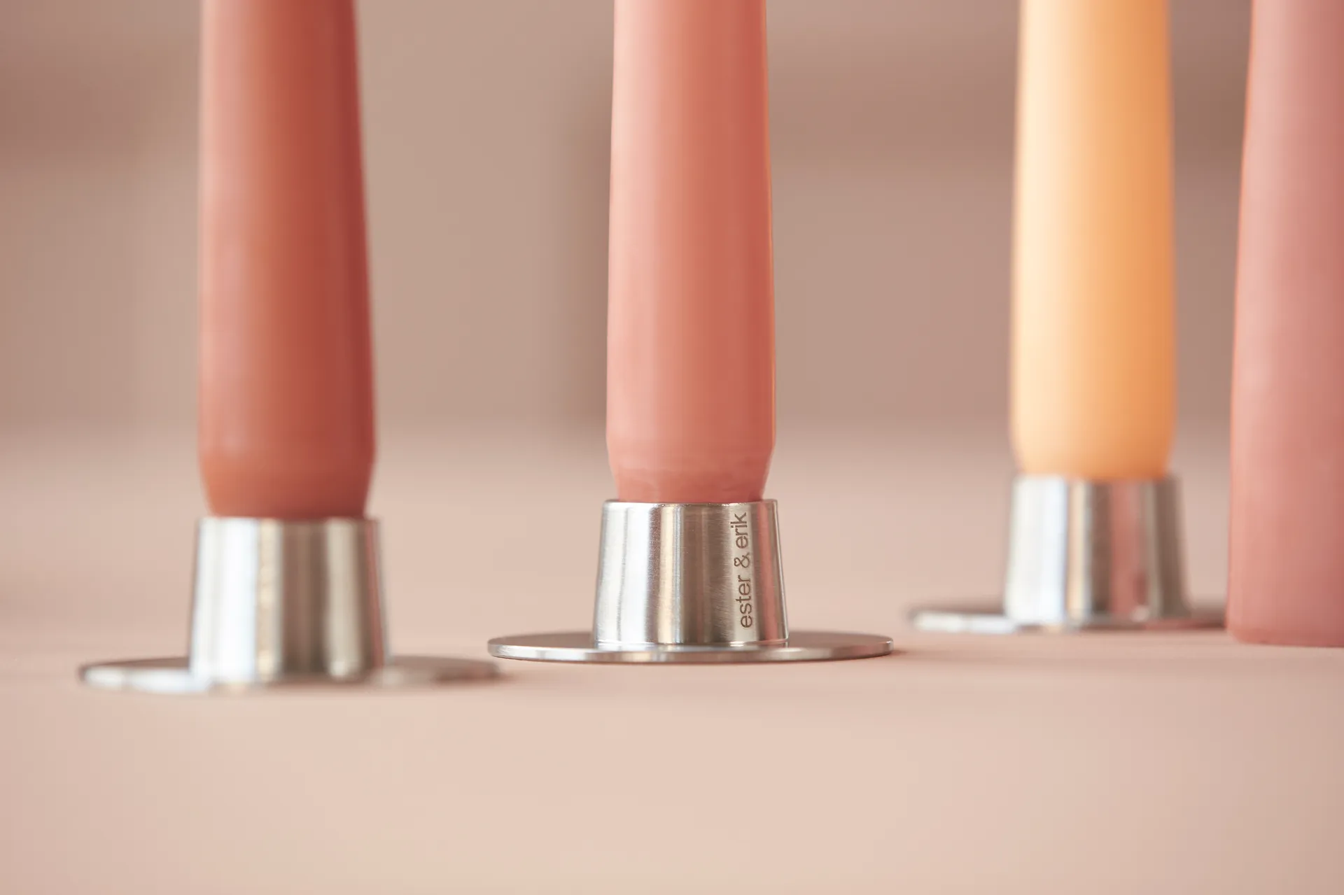 ester & erik 캔들스틱 매트 2개 세트, 매트 은 ester & erik | 에스터 & 에릭