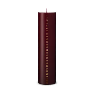 ester & erik 대림절 양초 25 cm - 44/2 deep wine - ester & erik | 에스터 & 에릭