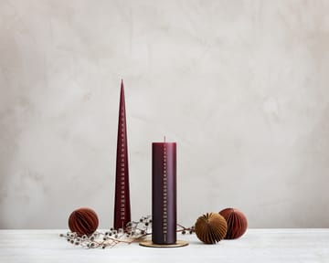 ester & erik 대림절 양초 25 cm - 44/2 deep wine - ester & erik | 에스터 & 에릭