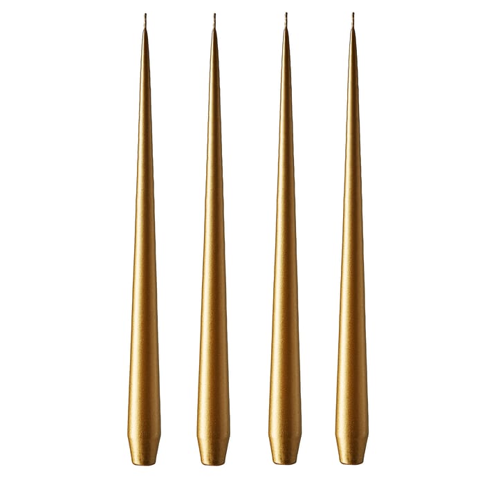 ester & erik 캔들 32 cm 4개 세트 메탈릭 - Gold - Ester & erik | 에스터 & 에릭