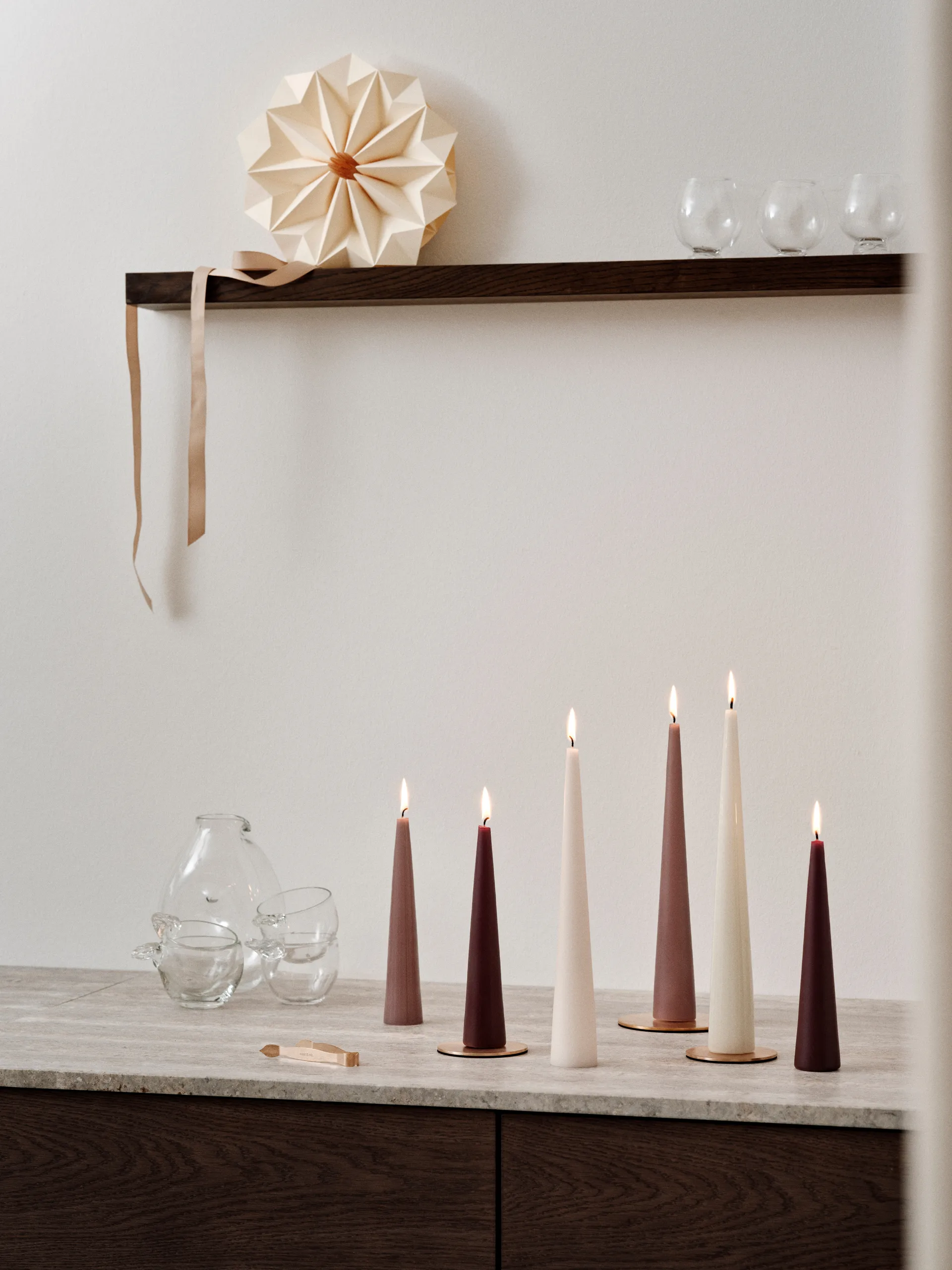 ester & erik 샹들리에 37 cm 2개 세트 매트, Winter rose 84 ester & erik | 에스터 & 에릭