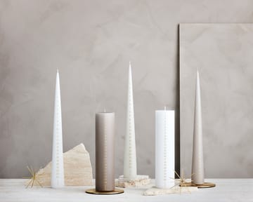 ester & erik 강림절 캔들 37 cm - 22 linen Grey - ester & erik | 에스터 & 에릭