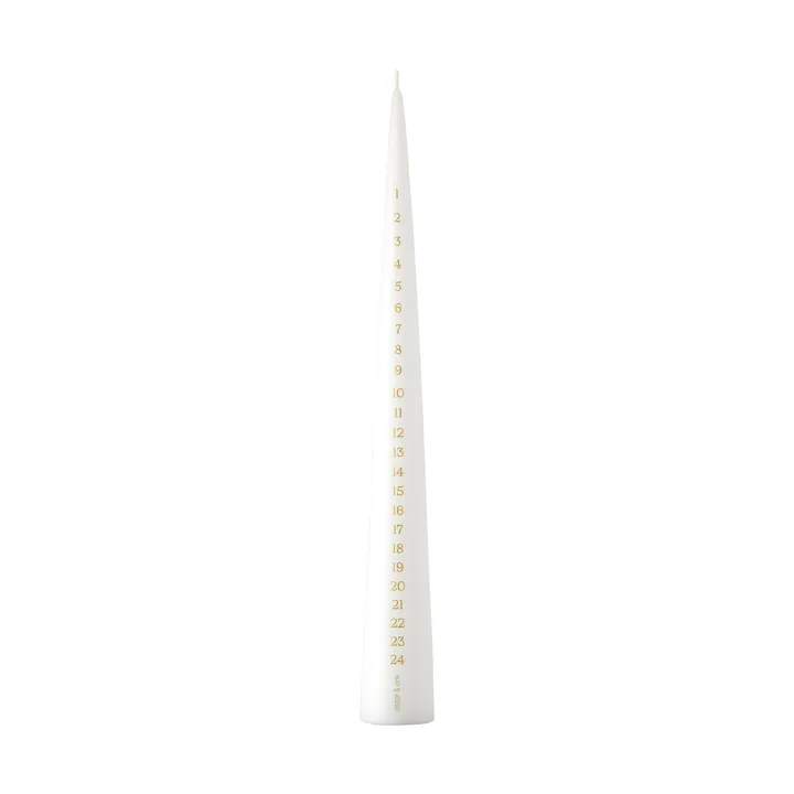 ester & erik 대림절 양초 37 cm - 31 pure white - ester & erik | 에스터 & 에릭