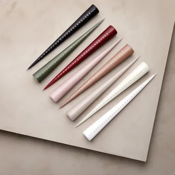 ester & erik 대림절 양초 37 cm - 44/2 deep wine - ester & erik | 에스터 & 에릭