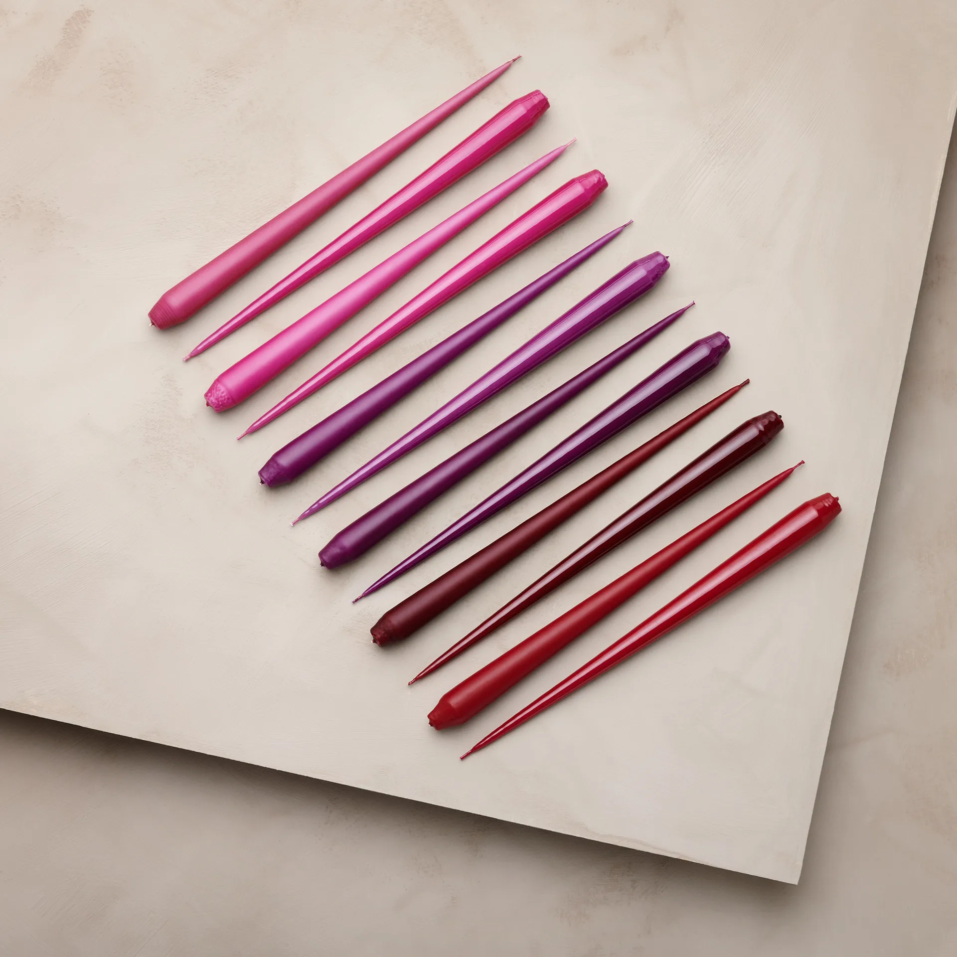 ester & erik 라이트 4개 세트 매트, Wine, 32 cm ester & erik | 에스터 & 에릭