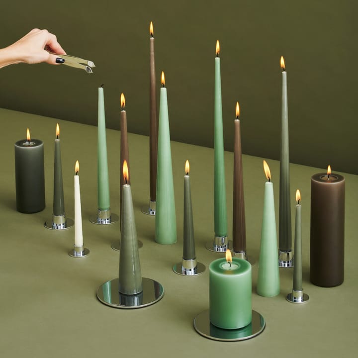 ester & erik 캔들 42 cm 4개 세트 밀리터리그린, Lacquered ester & erik | 에스터 & 에릭