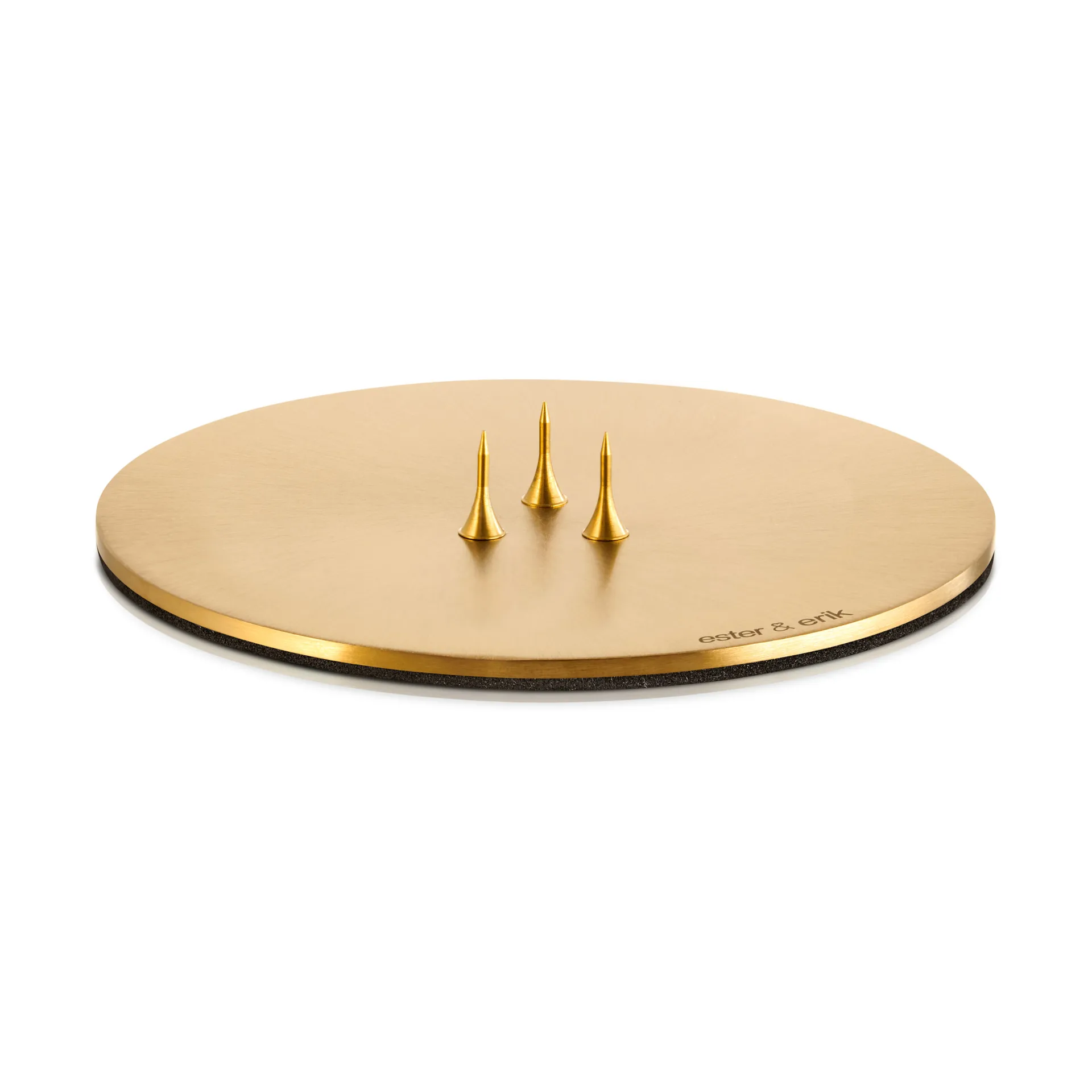ester & erik 캔들홀더 Ø9 cm 매트, Gold ester & erik | 에스터 & 에릭