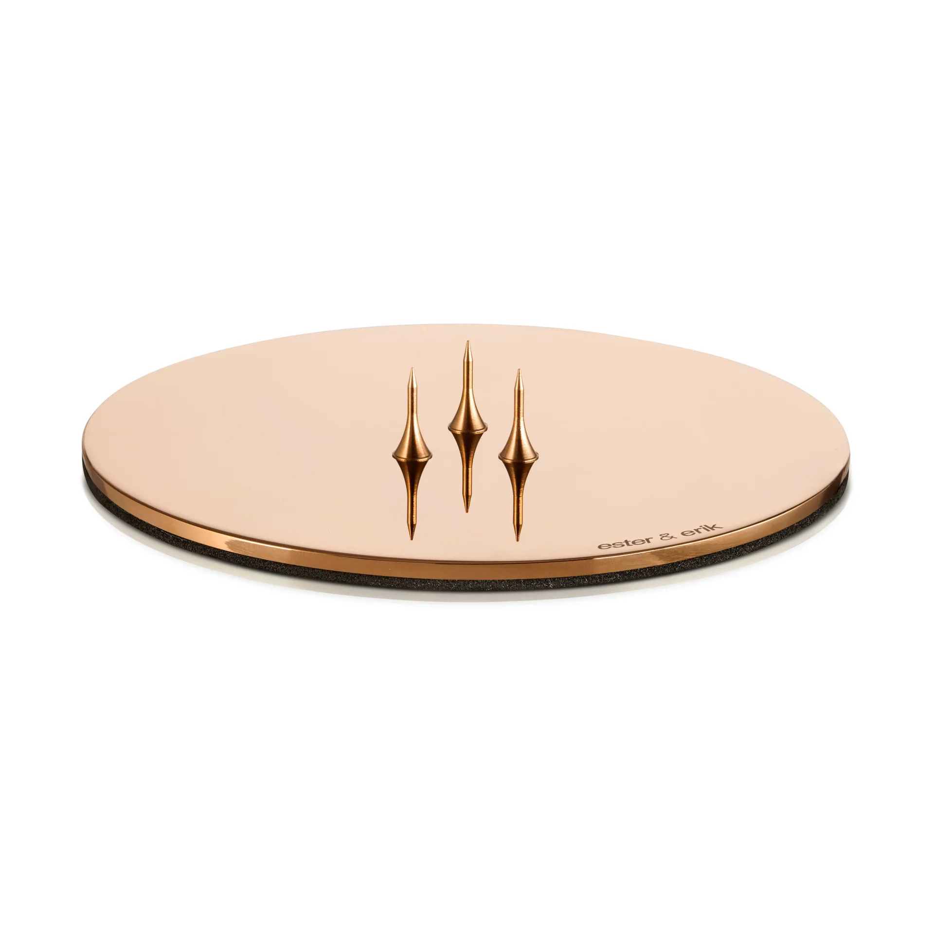 ester & erik 캔들홀더 Ø9 cm 폴리시드, Rose gold ester & erik | 에스터 & 에릭