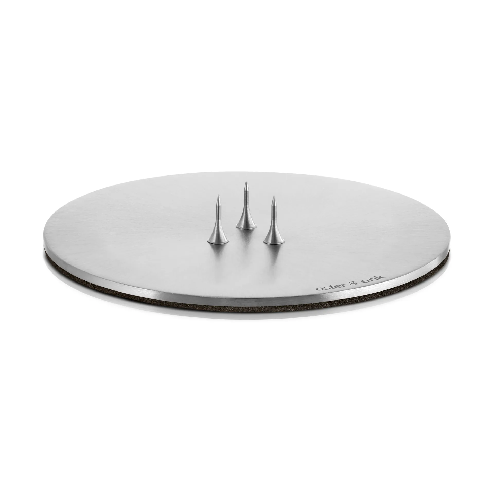 ester & erik 캔들홀더 Ø9 cm 매트, Silver ester & erik | 에스터 & 에릭