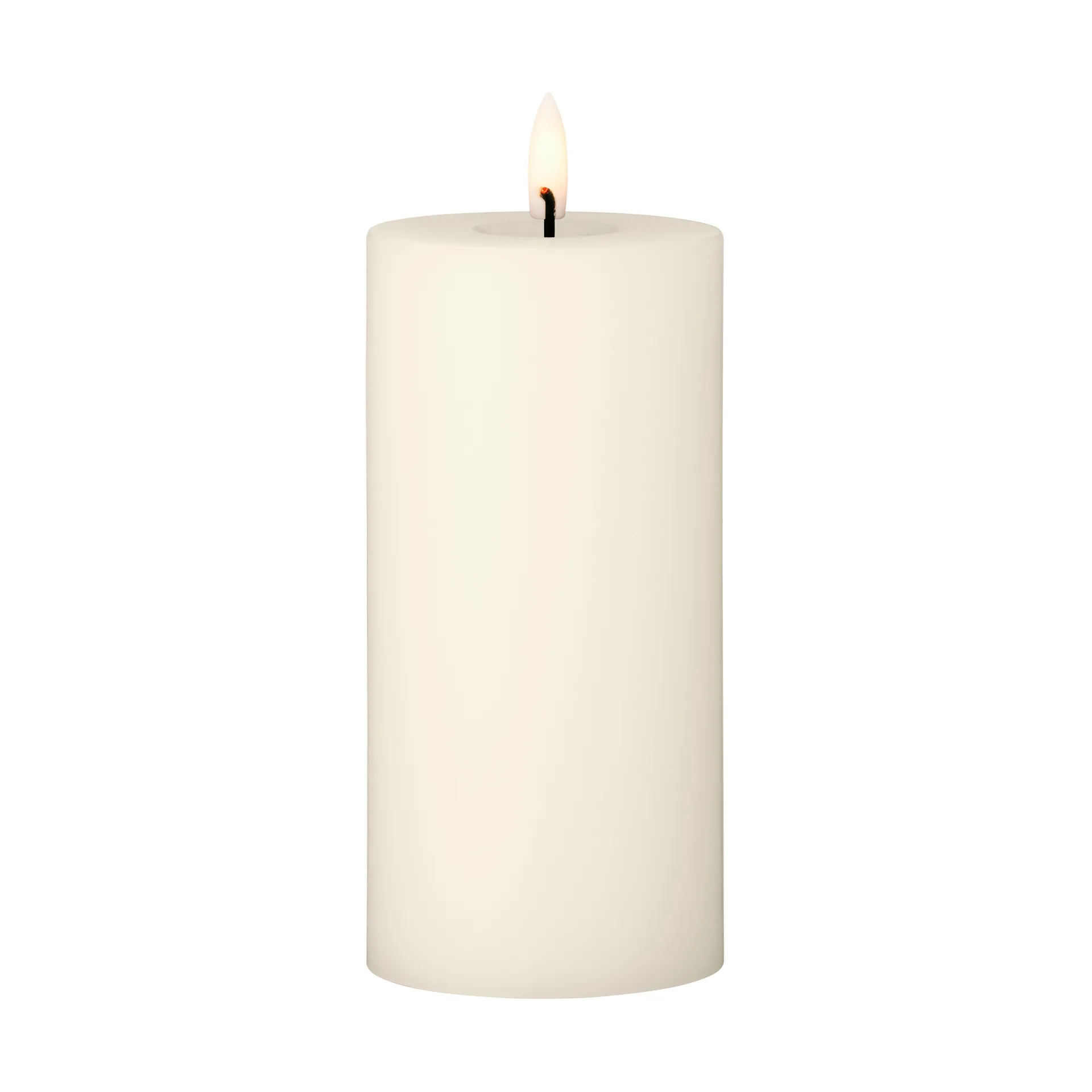 ester & erik 필라 캔들 LED, 06 Ivory, 15 cm ester & erik | 에스터 & 에릭