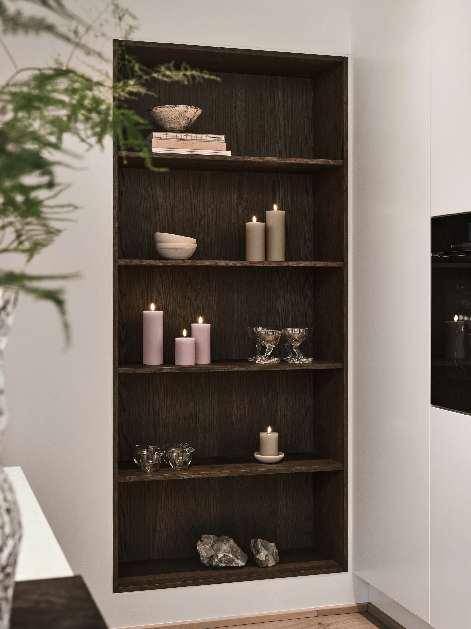 ester & erik 필라 캔들 LED, 18 Nougat Note, 10 cm ester & erik | 에스터 & 에릭