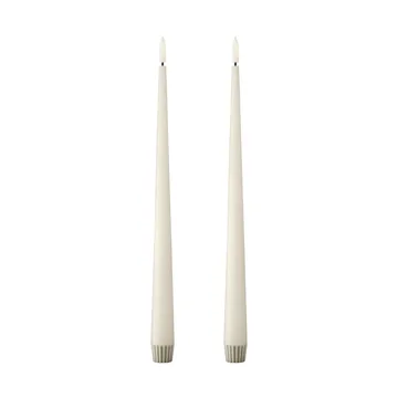 ester & erik 테이퍼 캔들 LED 2개 세트 - 06 Ivory, 30 cm - ester & erik | 에스터 & 에릭