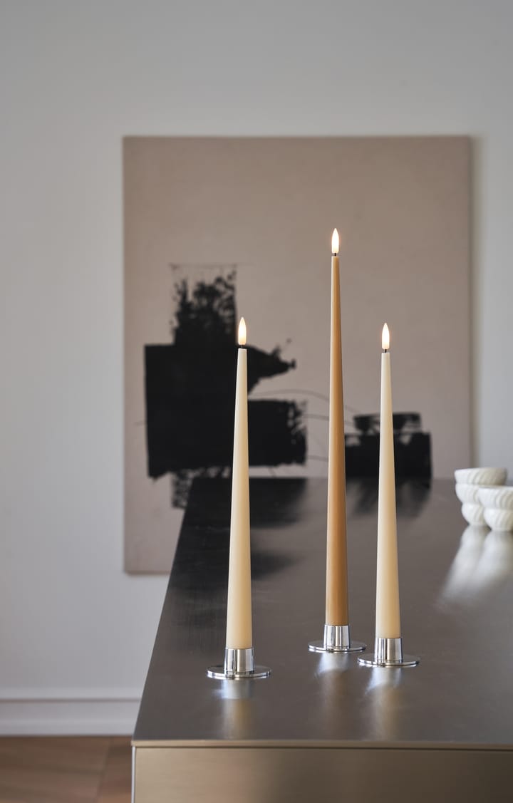 ester & erik 테이퍼 캔들 LED 30 cm 2개 세트, 14 Pale ginger ester & erik | 에스터 & 에릭