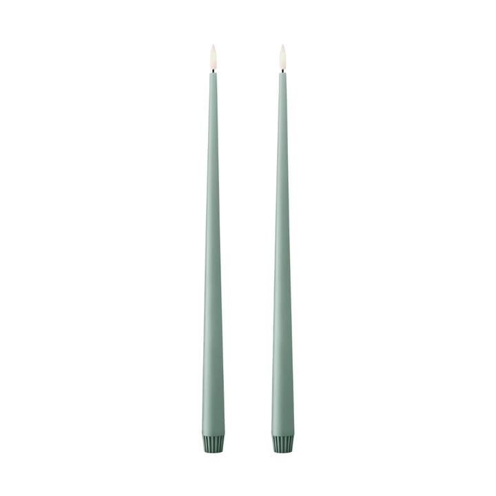 ester & erik 테이퍼 캔들 LED 40 cm 2개 세트 - 67 Jade stone - Ester & erik | 에스터 & 에릭