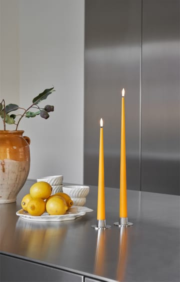 ester & erik 테이퍼 캔들 LED 40 cm 2개 세트 - 85 Mango - ester & erik | 에스터 & 에릭