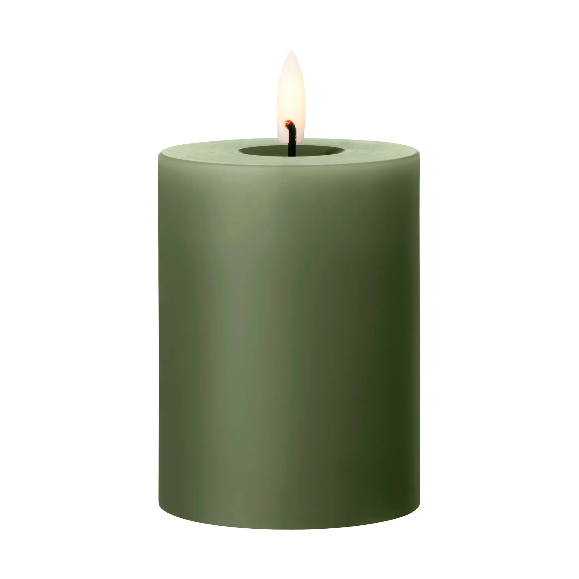 ester & erik 필라 캔들 LED, 70 Green Soil, 10 cm ester & erik | 에스터 & 에릭