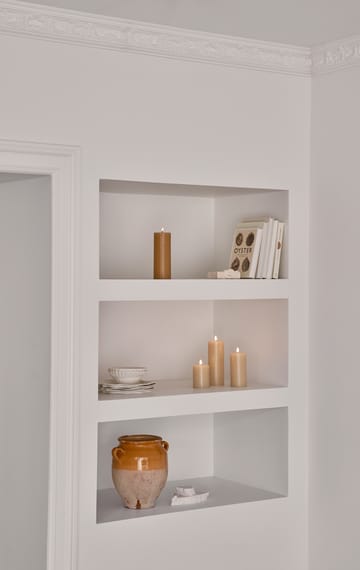 ester & erik 필라 캔들 LED Ø7.5x10 cm - 14 Pale ginger - ester & erik | 에스터 & 에릭
