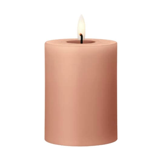 ester & erik 필라 캔들 LED Ø7.5x10 cm - 20 Rosy caramel - Ester & erik | 에스터 & 에릭