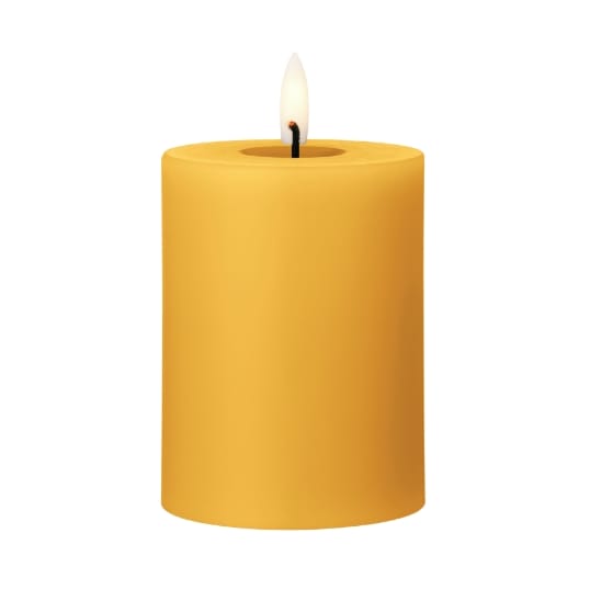 ester & erik 필라 캔들 LED Ø7.5x10 cm - 85 Mango - Ester & erik | 에스터 & 에릭