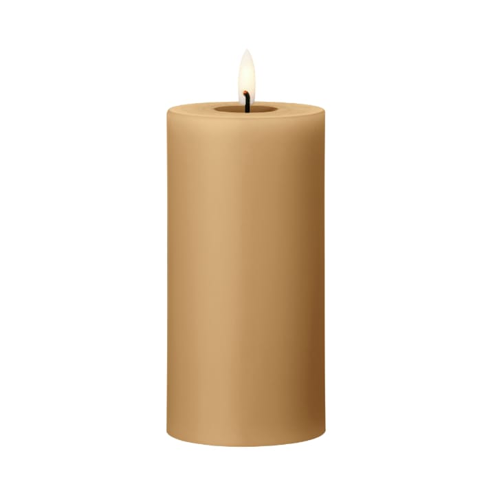 ester & erik 필라 캔들 LED Ø7.5x15 cm - 27 Almond butter - Ester & erik | 에스터 & 에릭
