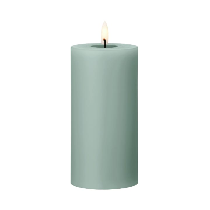 ester & erik 필라 캔들 LED Ø7.5x15 cm - 67 Jade stone - Ester & erik | 에스터 & 에릭