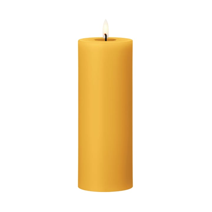 ester & erik 필라 캔들 LED Ø7.5x20 cm - 85 Mango - Ester & erik | 에스터 & 에릭