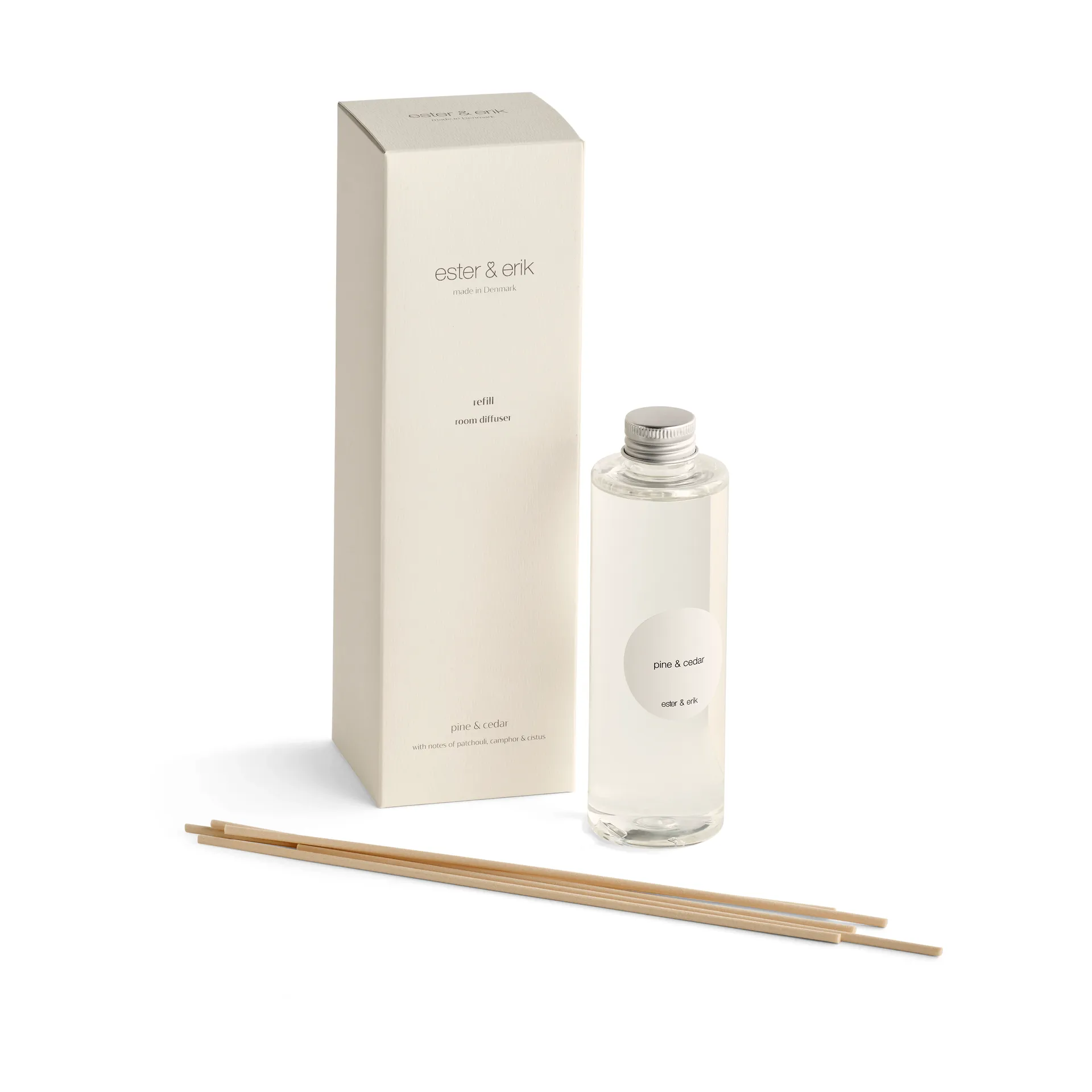 리필용 ester & erik 향 스틱, Pine & cedar ester & erik | 에스터 & 에릭