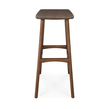 오소 카운터 하이 스툴 67 cm - Lacquered teak brown - Ethnicraft | 에스니크래프트