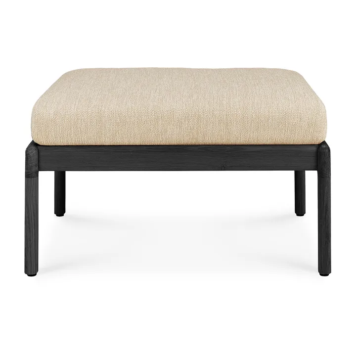 잭 아웃도어 풋스툴 Black Stained Teak - Natural - Ethnicraft | 에스니크래프트