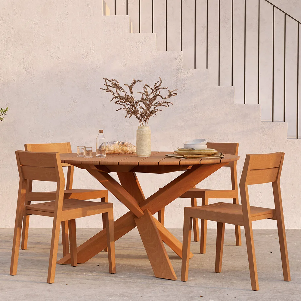 EX 1 아웃도어 체어, Teak Ethnicraft | 에스니크래프트