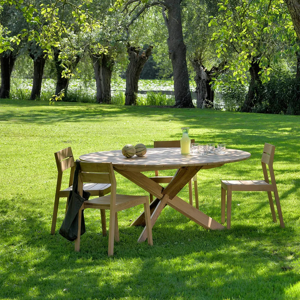 EX 1 아웃도어 체어, Teak Ethnicraft | 에스니크래프트