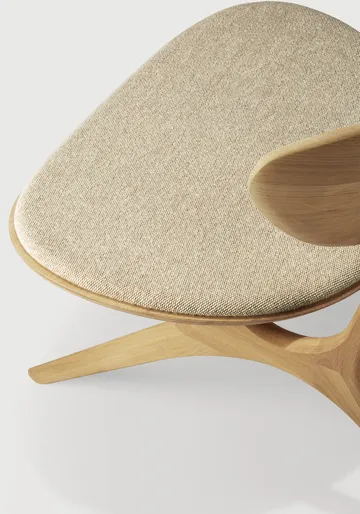 아이 라운지 암체어 - Oak, off-white - Ethnicraft | 에스니크래프트