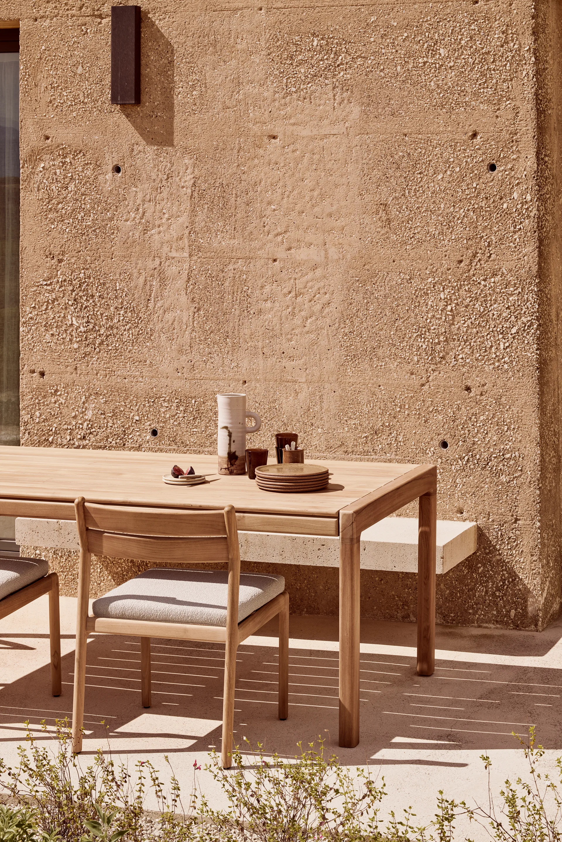 잭 아웃도어 다이닝 체어, Off-white Ethnicraft | 에스니크래프트