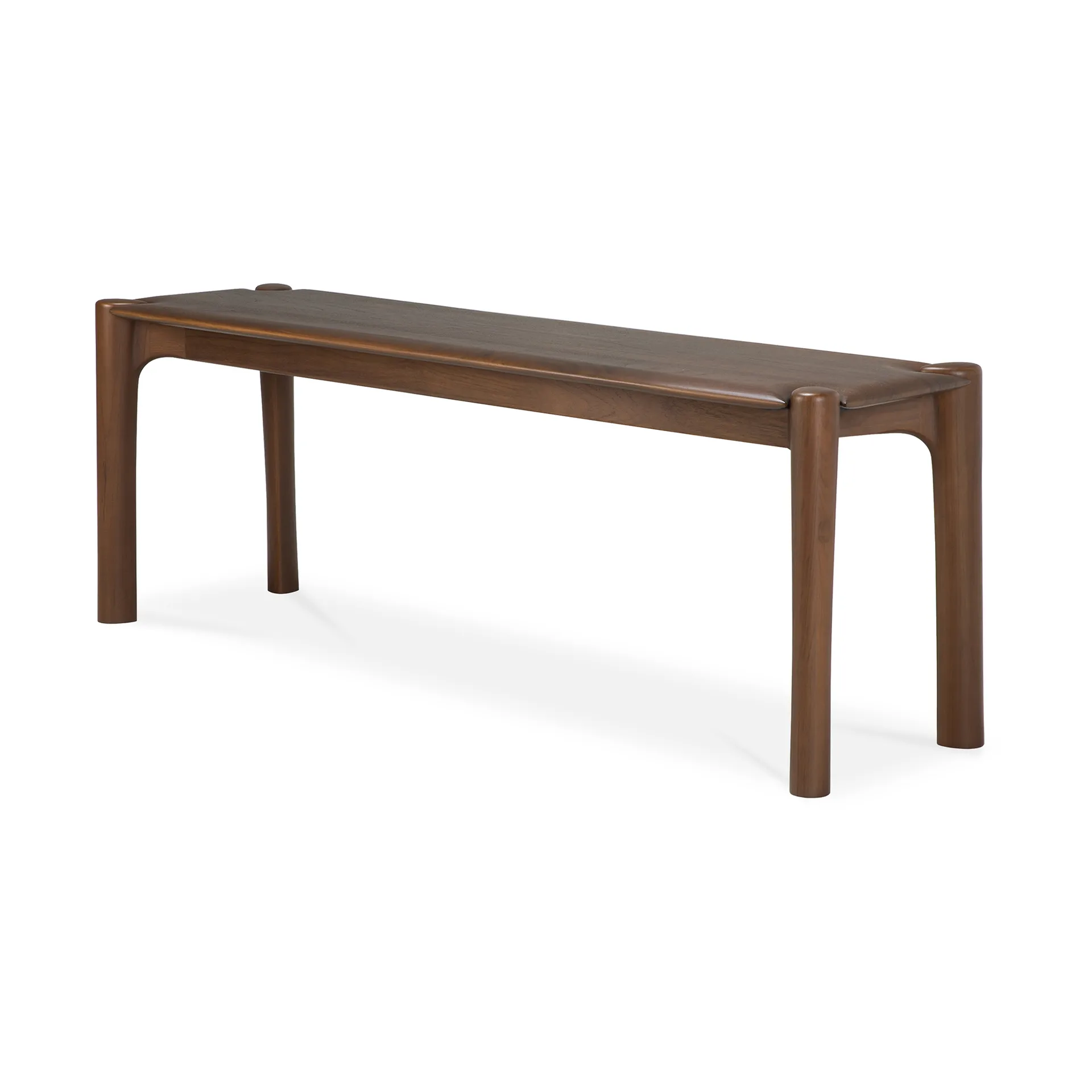 PI 벤치 146x35 cm, Lacquered teak brown Ethnicraft | 에스니크래프트