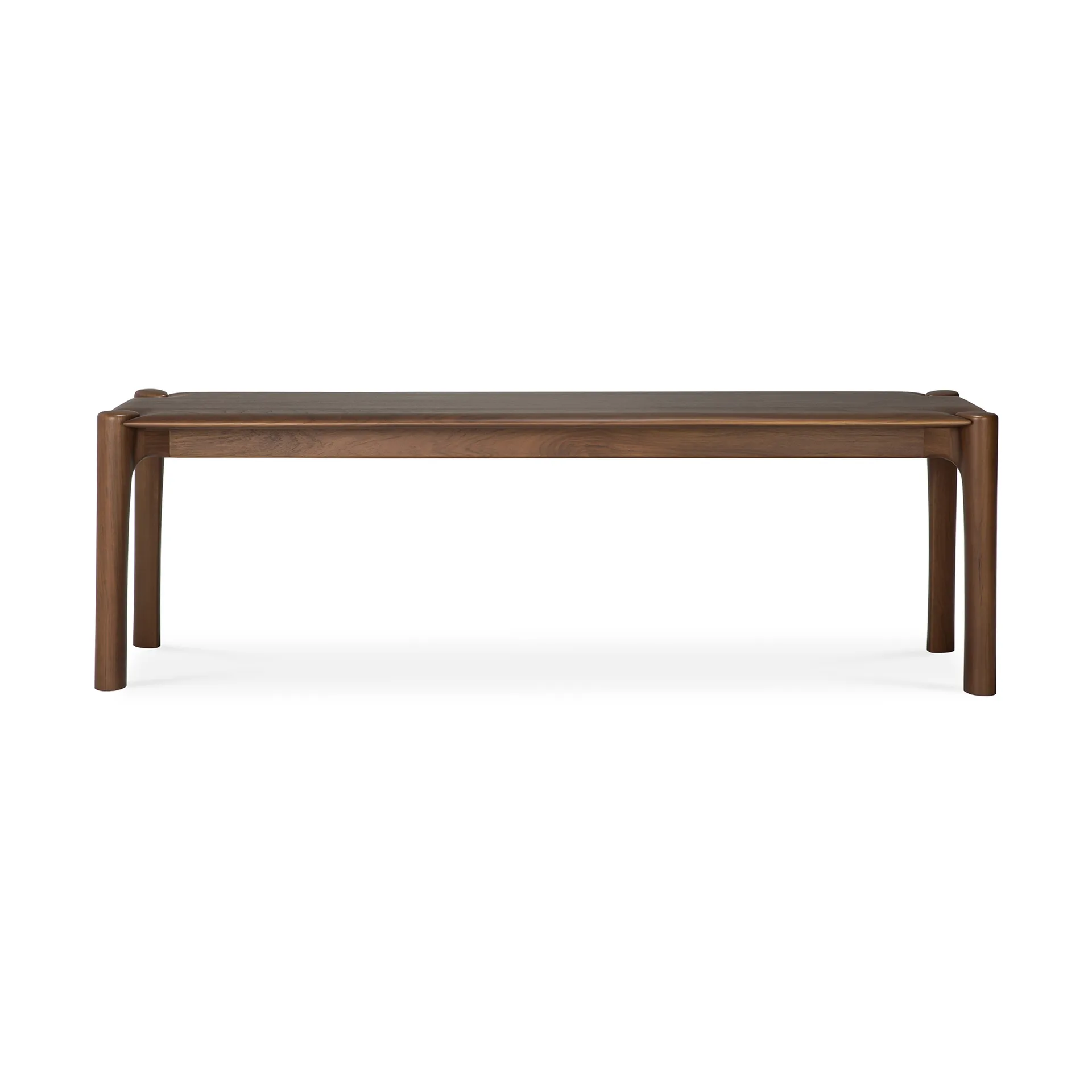 PI 벤치 146x35 cm, Lacquered teak brown Ethnicraft | 에스니크래프트