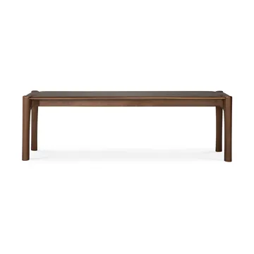 PI 벤치 146x35 cm - Lacquered teak brown - Ethnicraft | 에스니크래프트