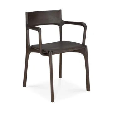 PI 암체어 - Dark brown teak - Ethnicraft