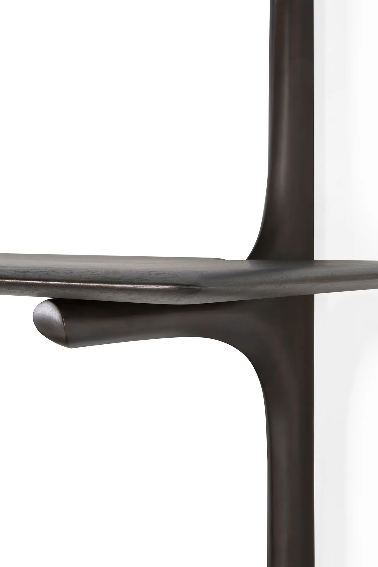 PI 월 셸프, Lacquered mahogany - 2 shelves Ethnicraft | 에스니크래프트