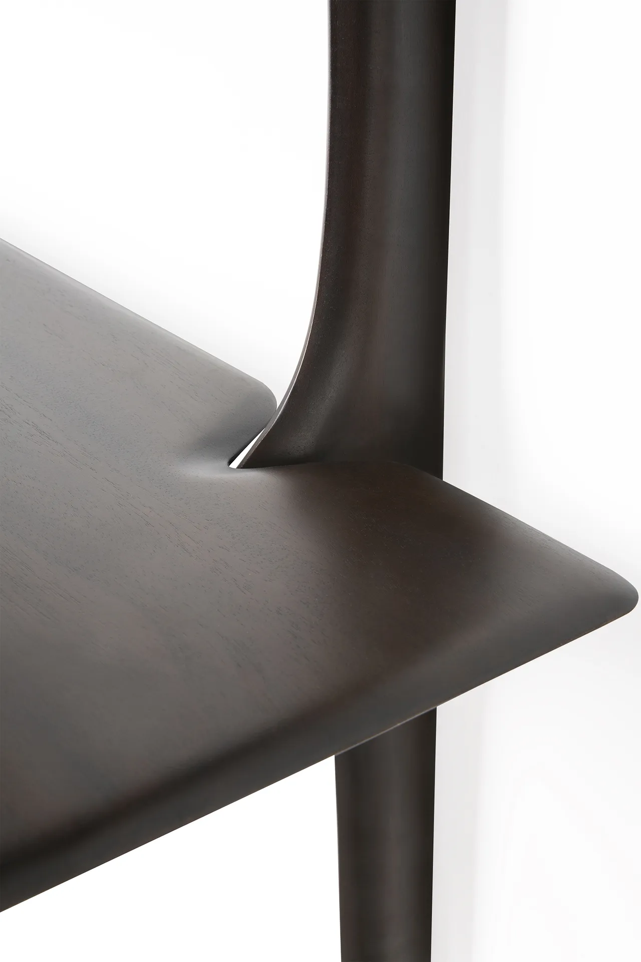 PI 월 셸프, Lacquered mahogany - 2 shelves Ethnicraft | 에스니크래프트