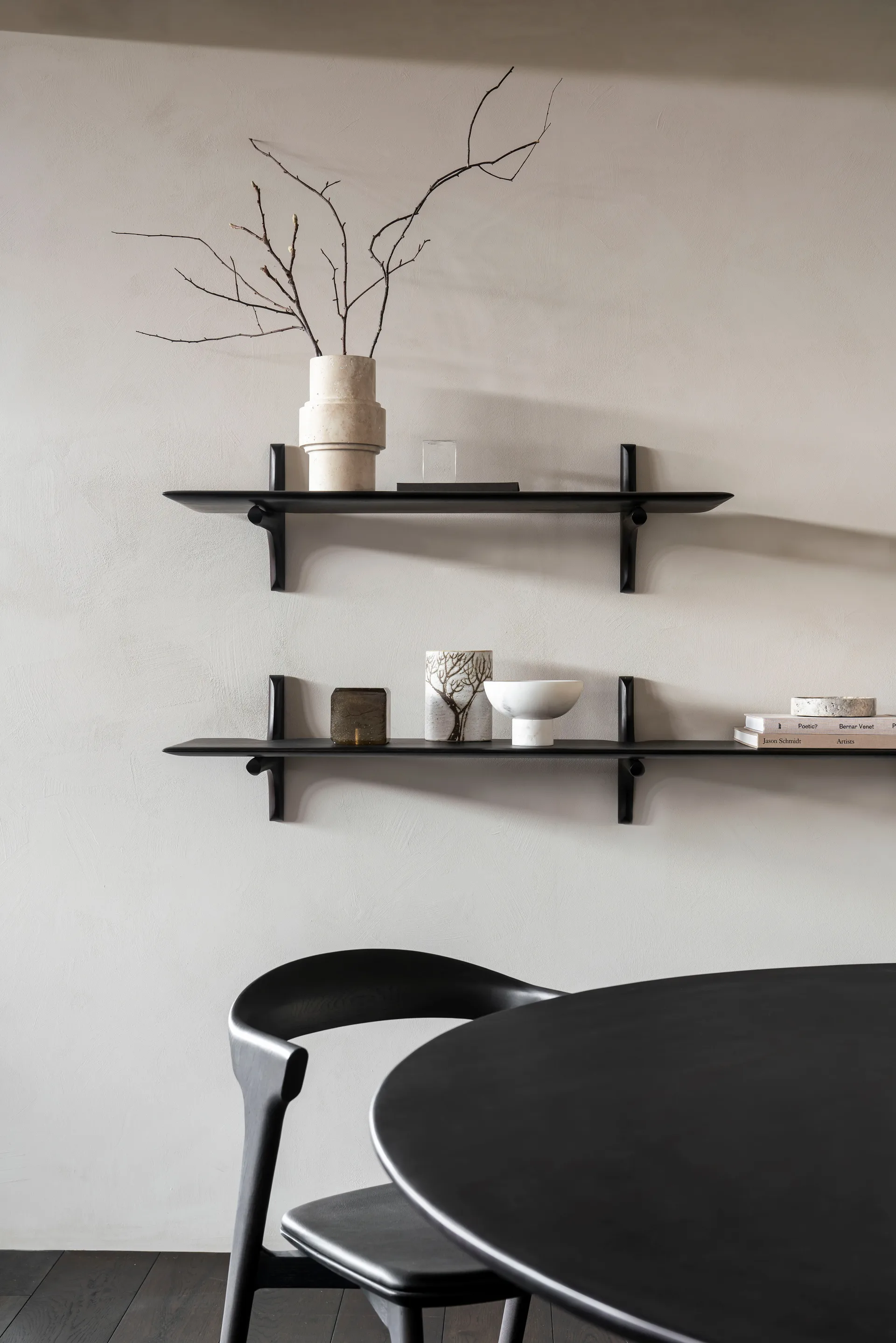 PI 월 셸프, Mahogany dark brown 100 cm Ethnicraft | 에스니크래프트