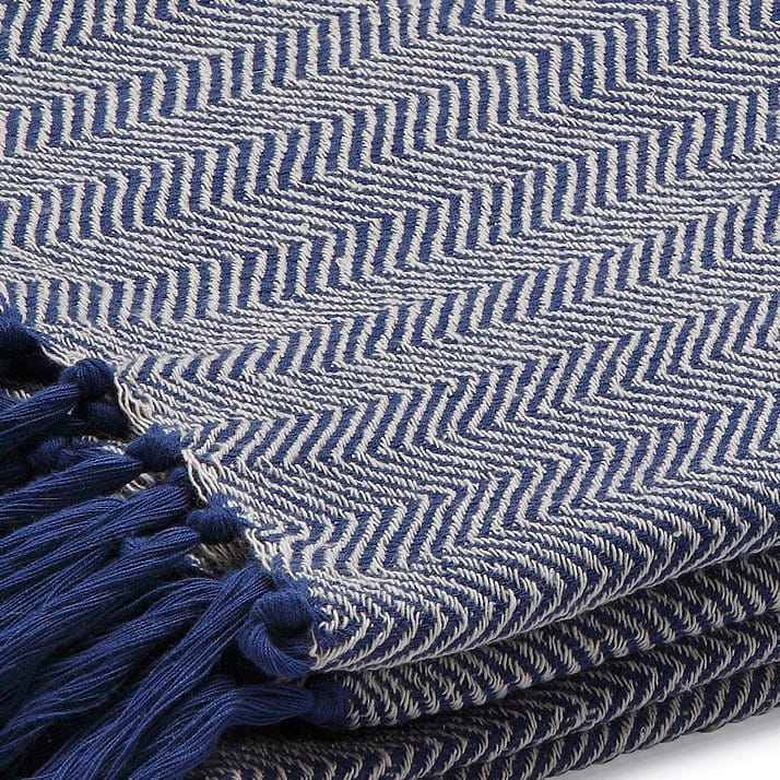 피쉬본 스로우, blue ETOL Design | 에톨디자인