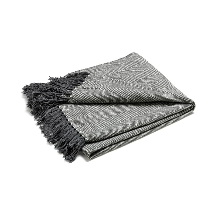 피쉬본 스로우 - gray - ETOL Design | 에톨디자인