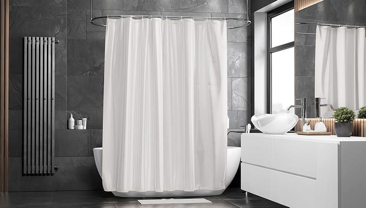 매치 샤워 커튼 - white - ETOL Design | 에톨디자인