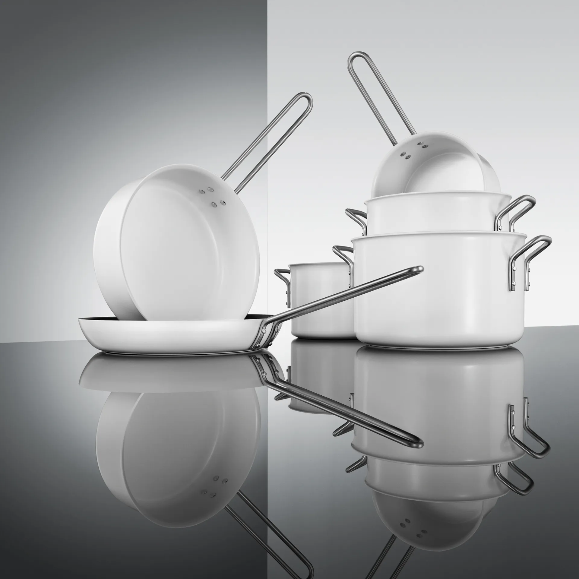 에바 트리오 화이트 라인 프라이팬, 28 cm Eva Solo | 에바솔로