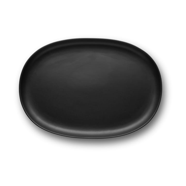 노르딕 키친 오벌 서빙 접시 36 cm - Black - Eva Solo | 에바솔로