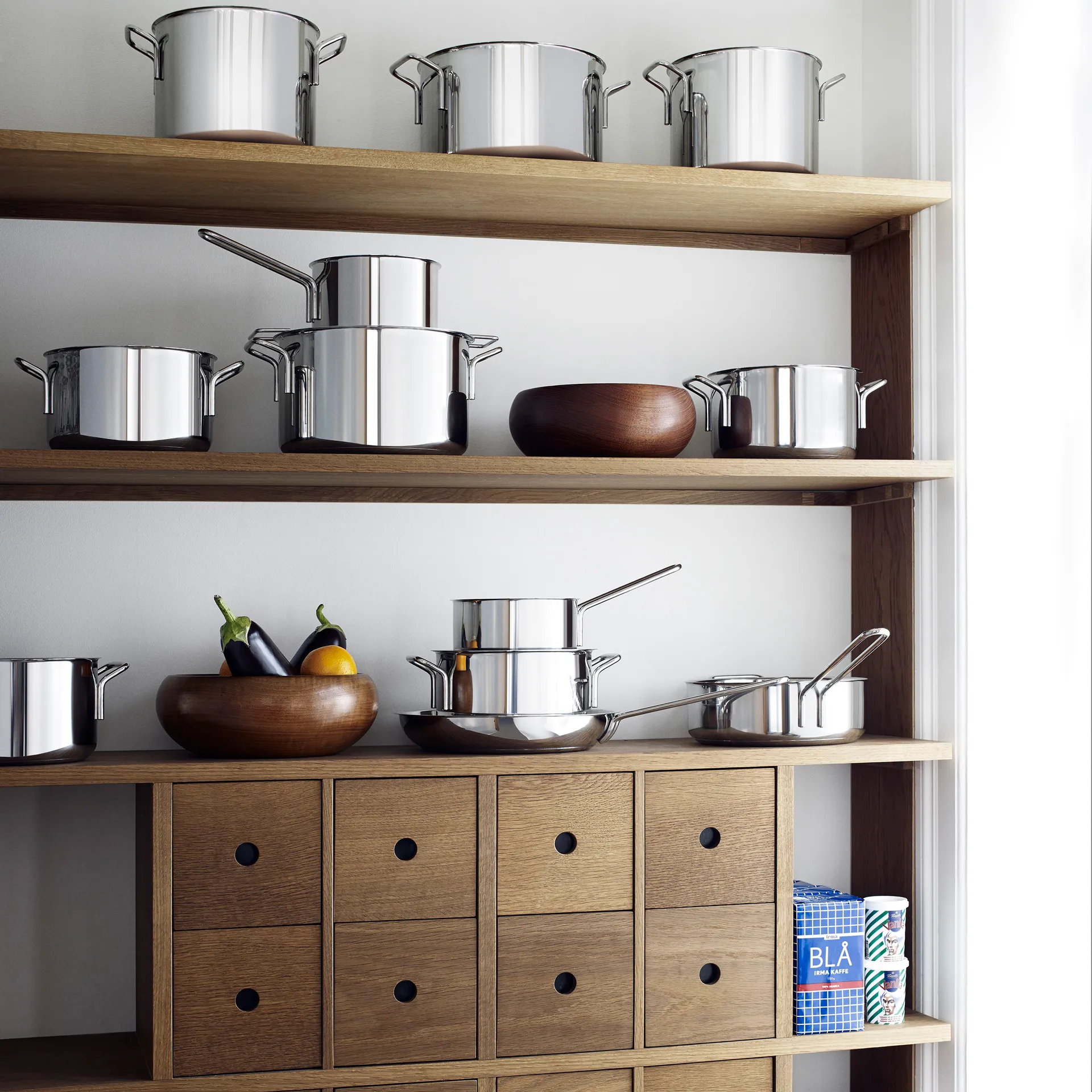 에바 트리오 스테인레스스틸 컬렉션 박스, 4개 세트 Eva Solo | 에바솔로