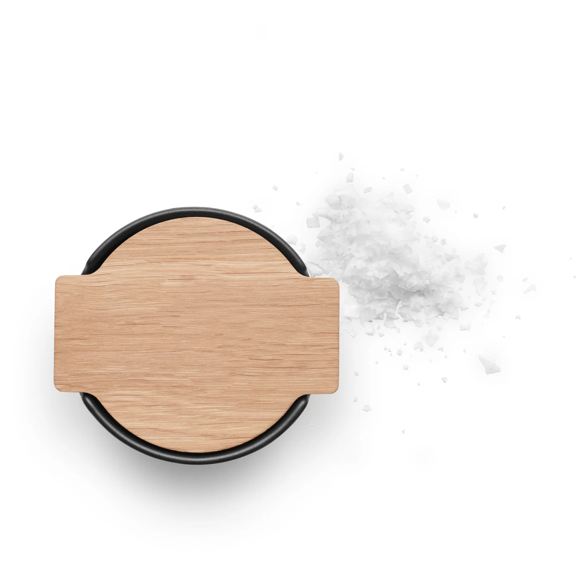 노르딕 키친 솔트 셀러와 뚜껑, black Eva Solo | 에바솔로