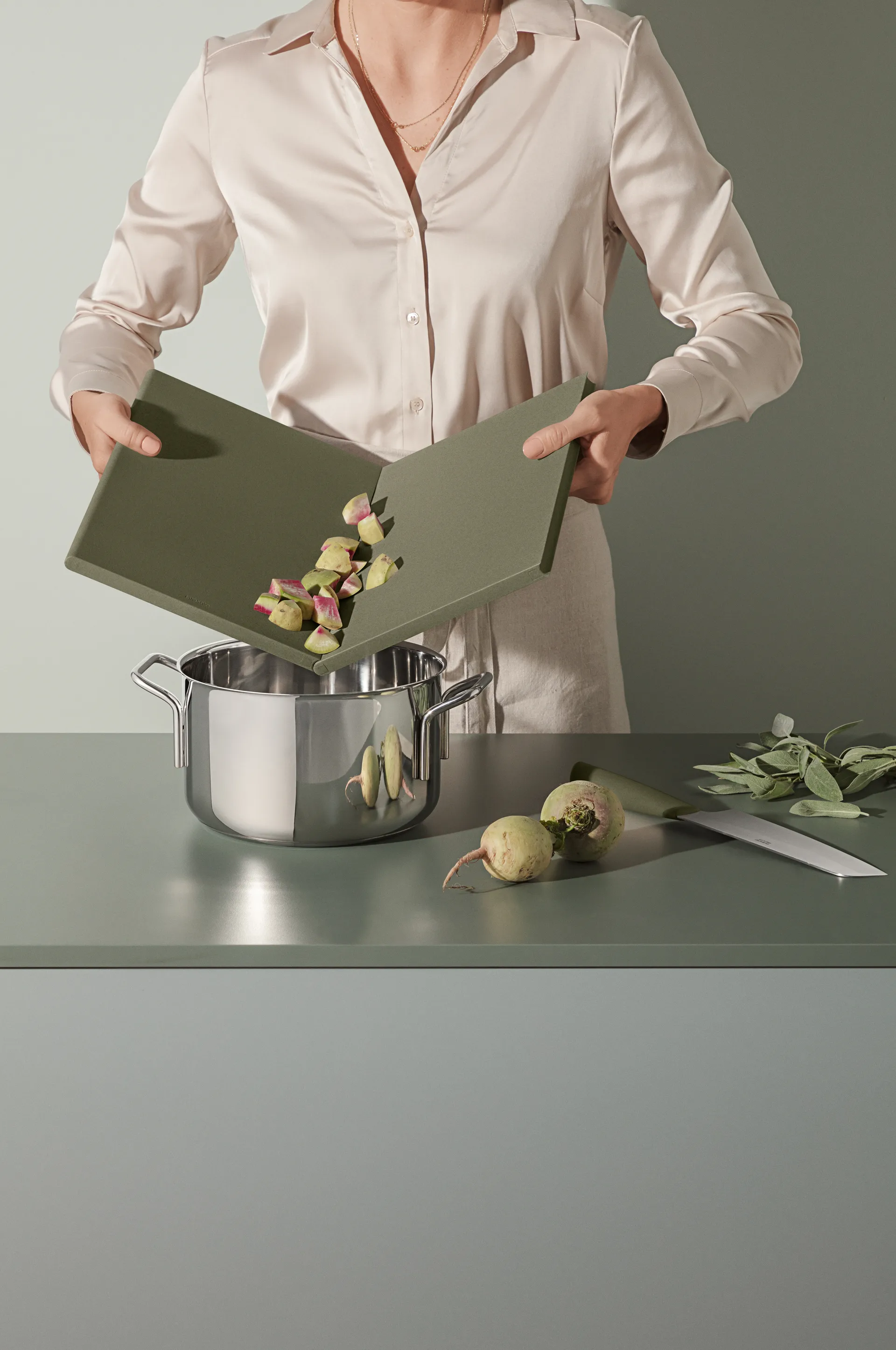 그린 툴 더블업 도마, Green Eva Solo | 에바솔로