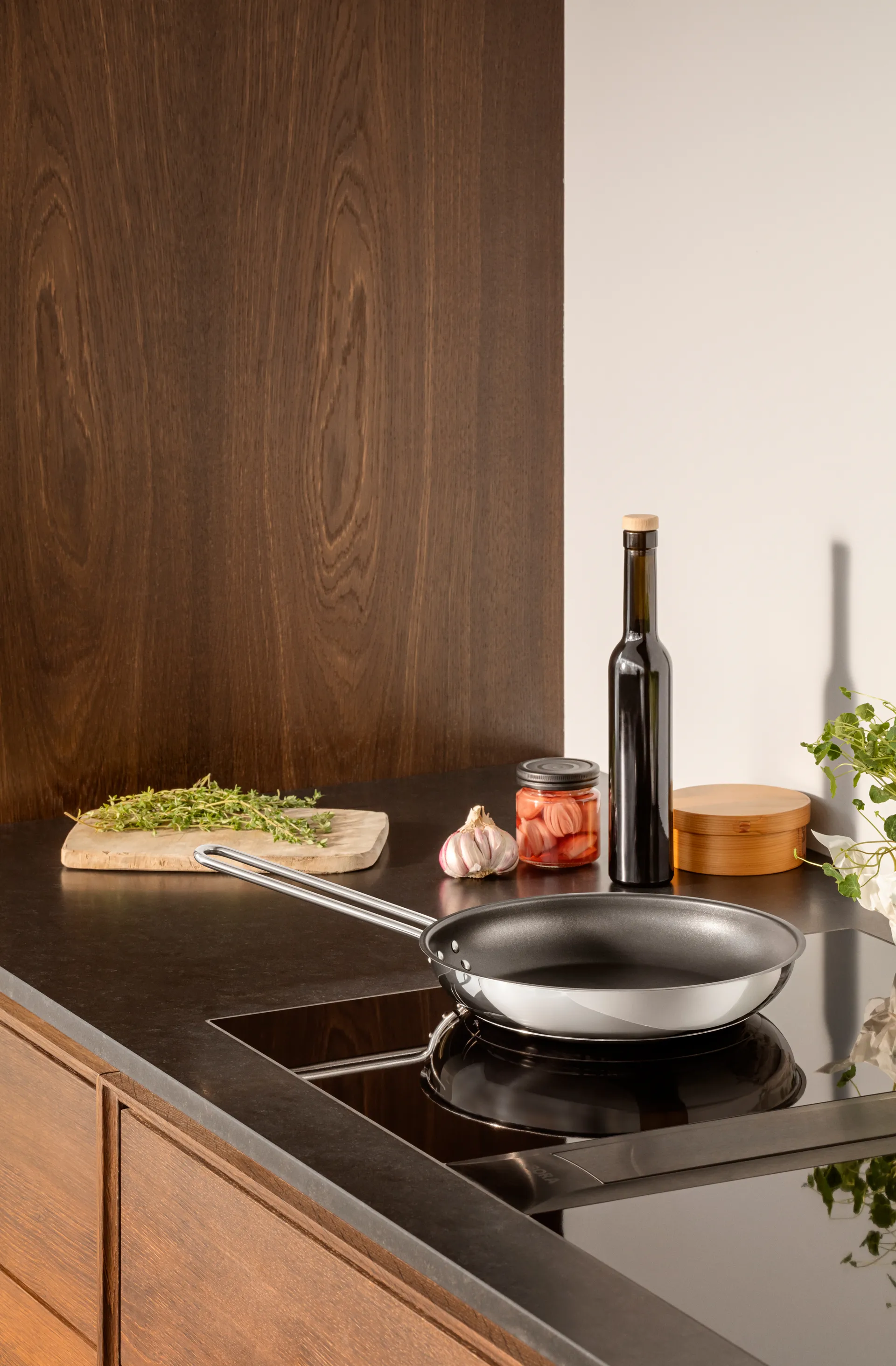 에바 트리오 스테인레스 스틸 Slip-Let 프라이팬, 24 cm Eva Solo | 에바솔로