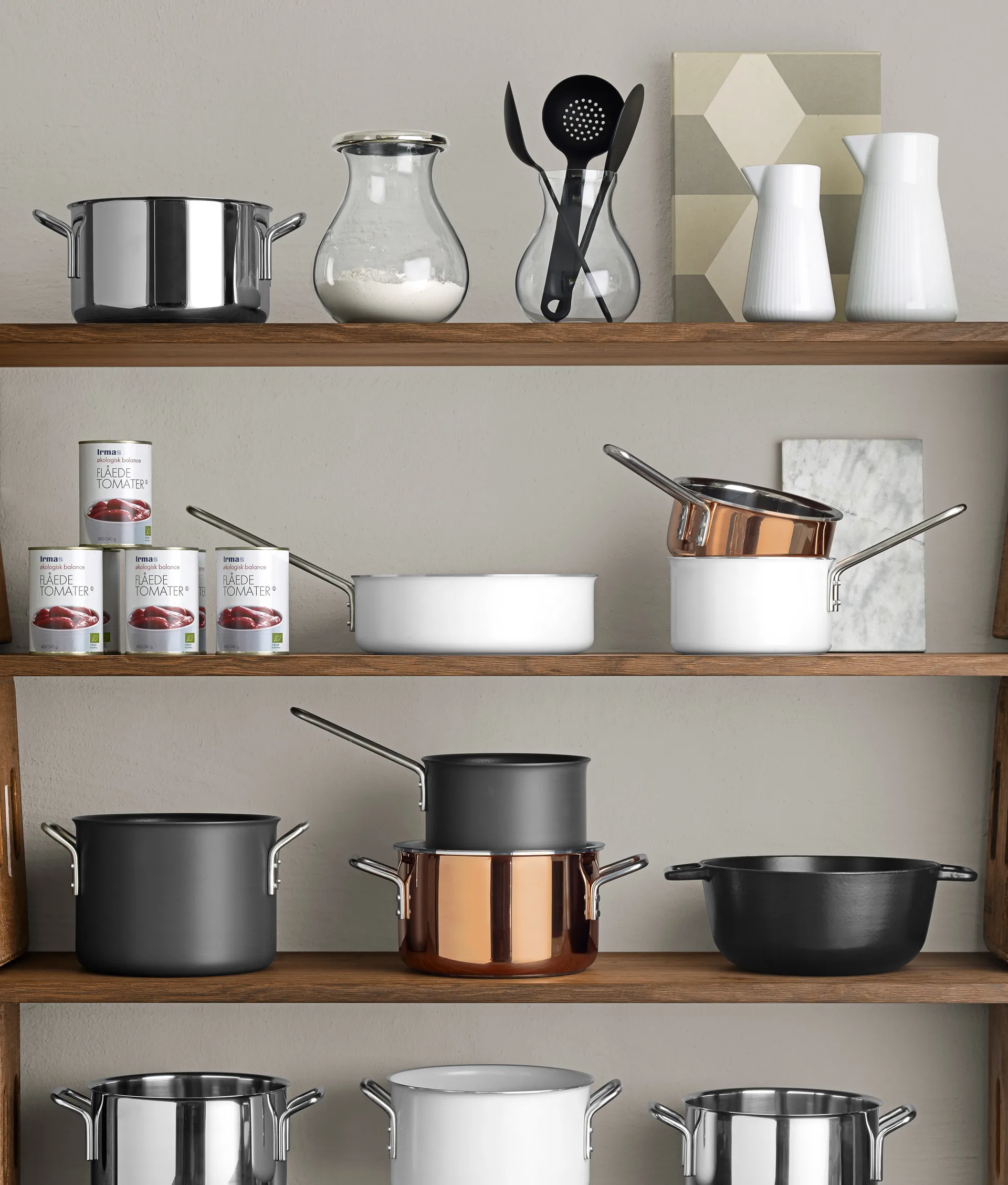 에바 트리오 화이트 라인 Slip-Let 세라믹 냄비, 7 L Eva Solo | 에바솔로